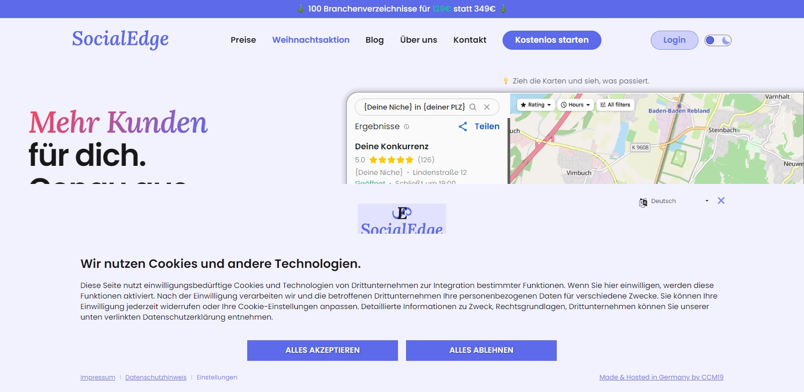 SocialEdge screenshort