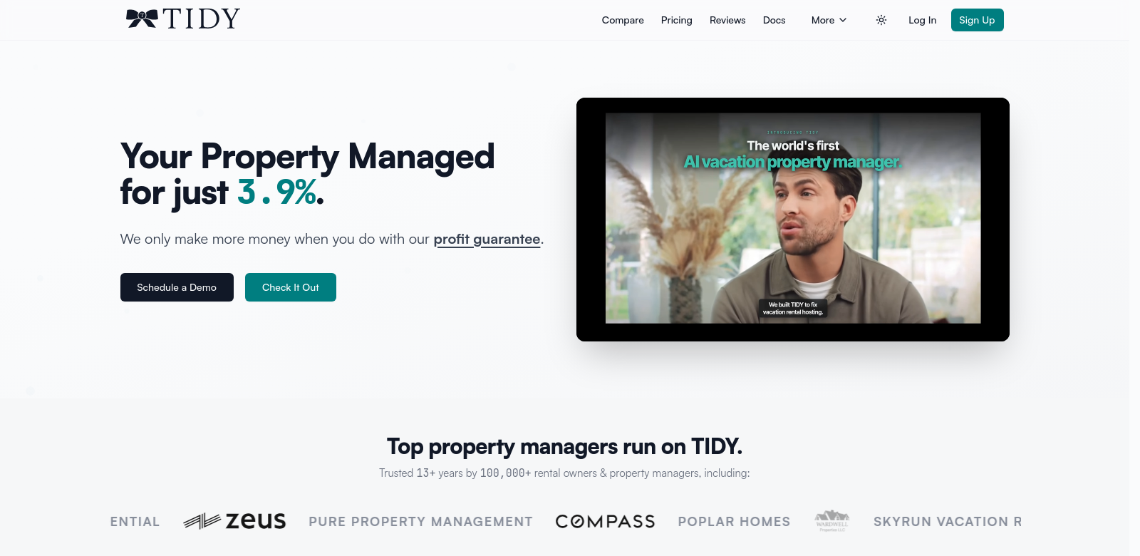 TIDY - AI Property Manager screenshot