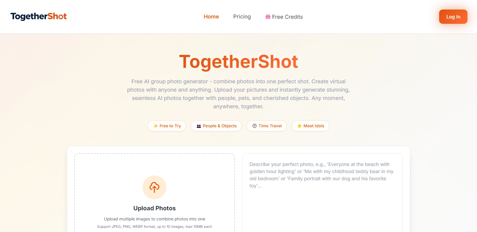 TogetherShot screenshot