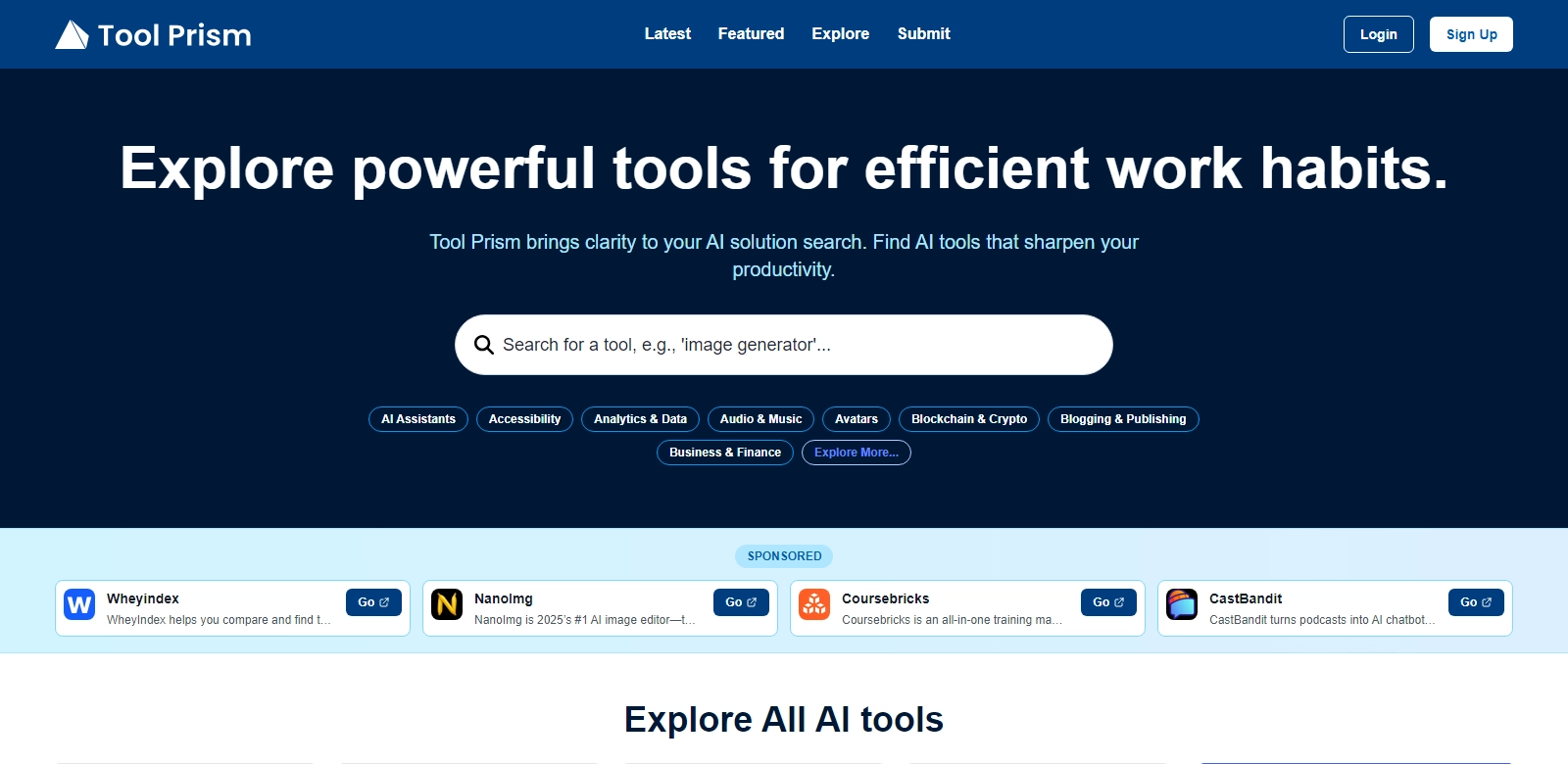 Tool Prism screenshort