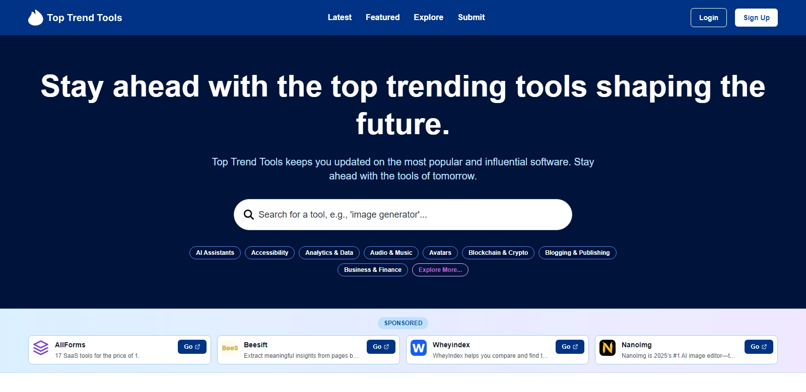 Top Trend Tools screenshort