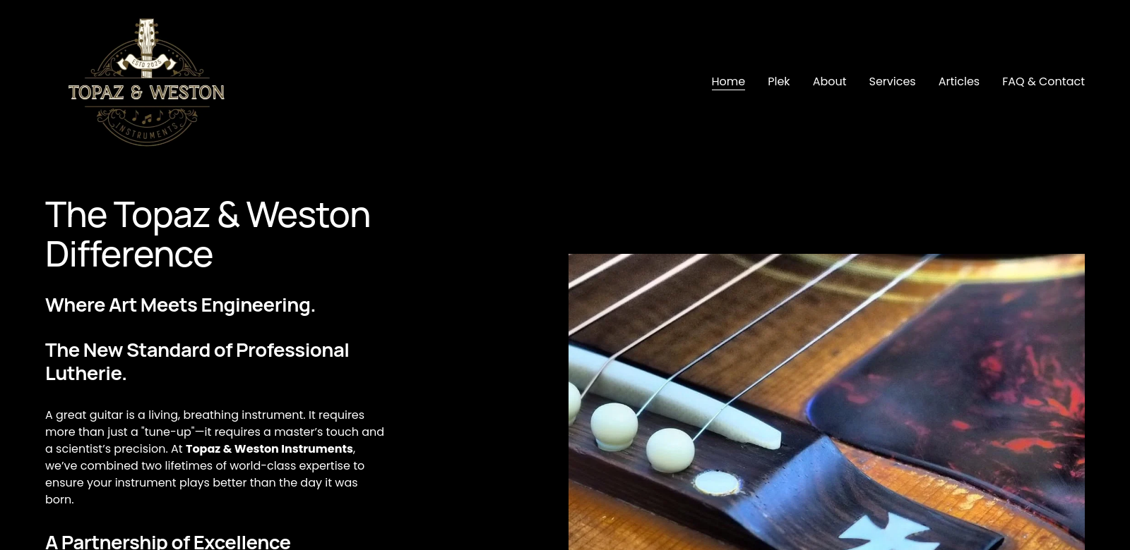 Topaz & Weston Instruments LLC screenshot