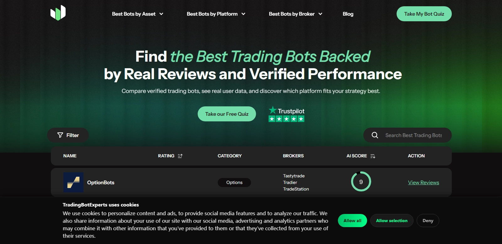 Trading Bot Experts screenshort