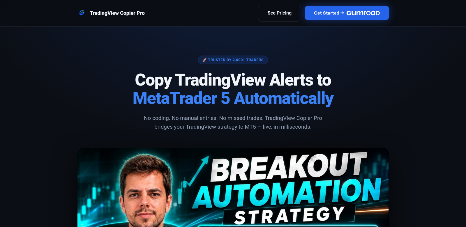 TradingView Copier Pro screenshot