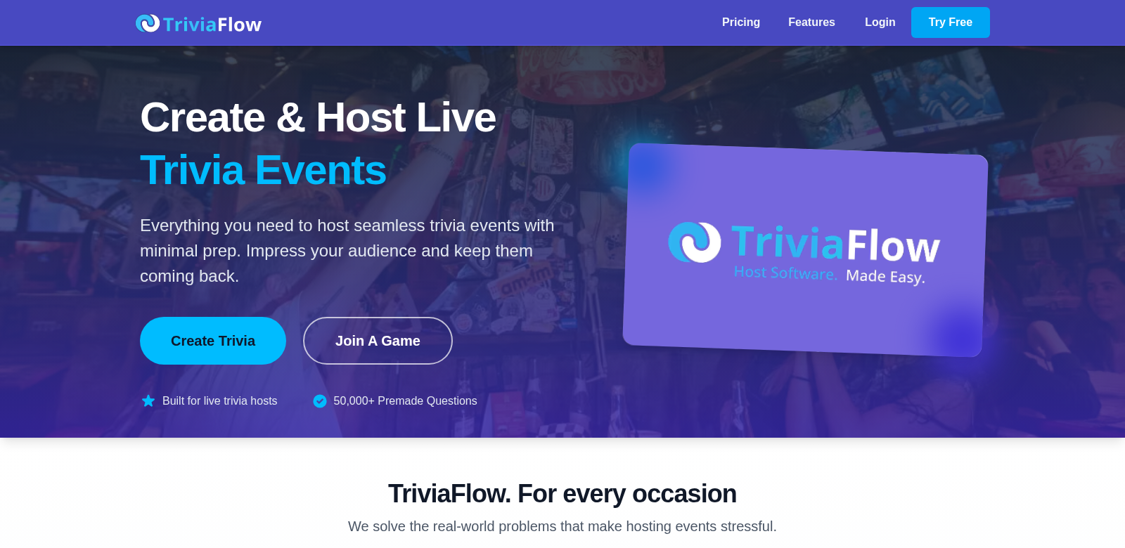 TriviaFlow screenshot