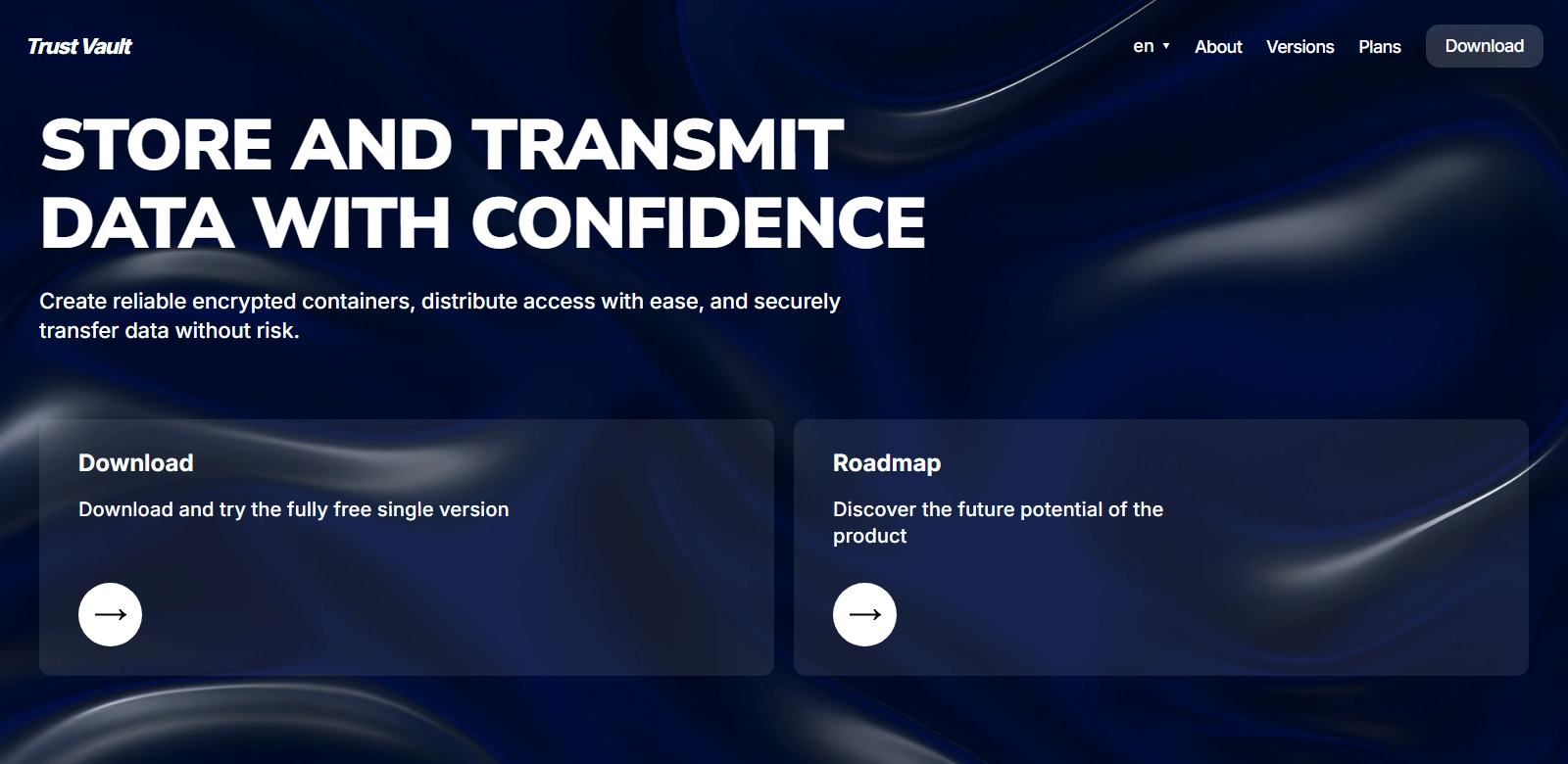 Trust Vault screenshort