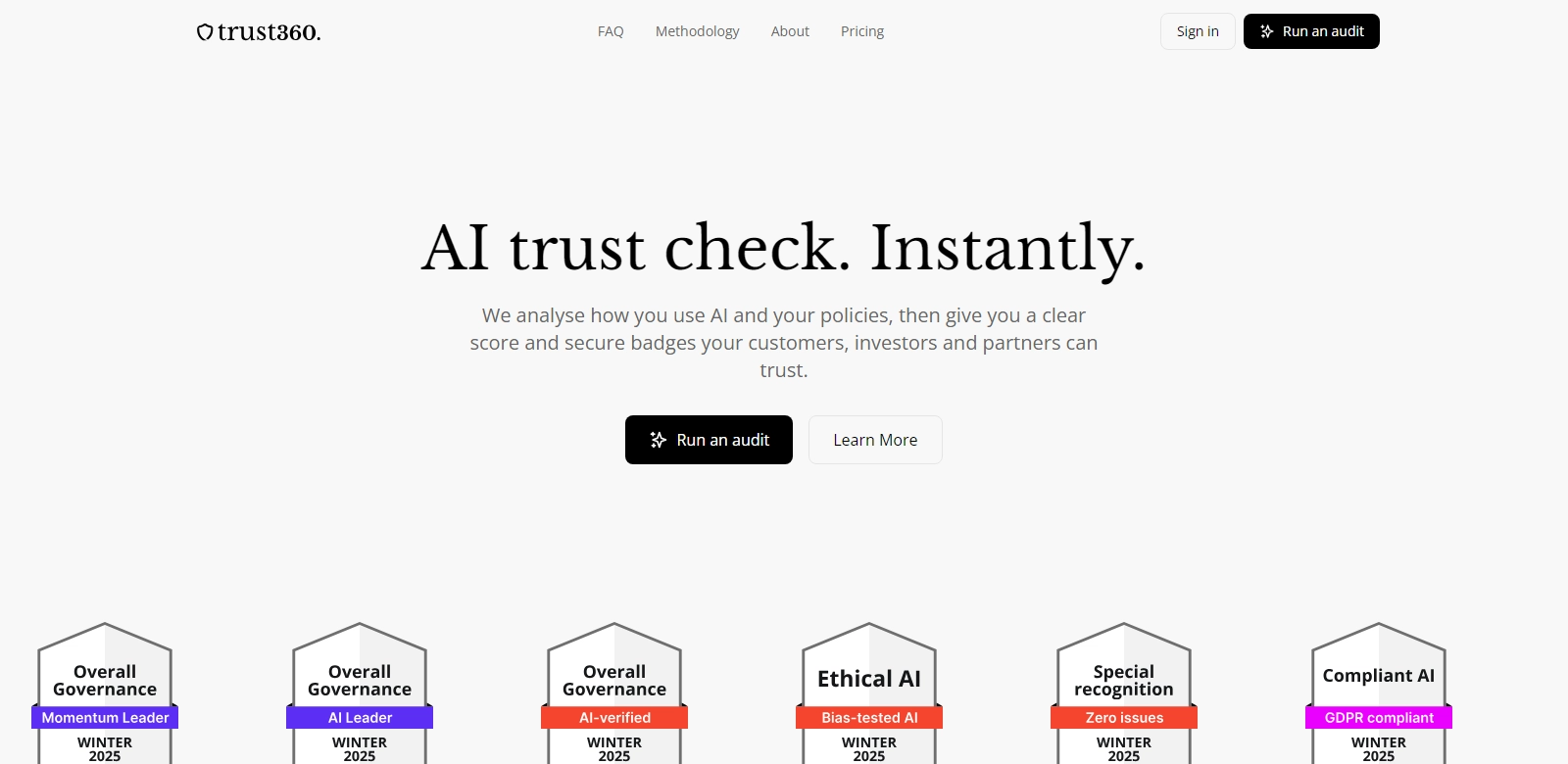 Trust360 screenshort