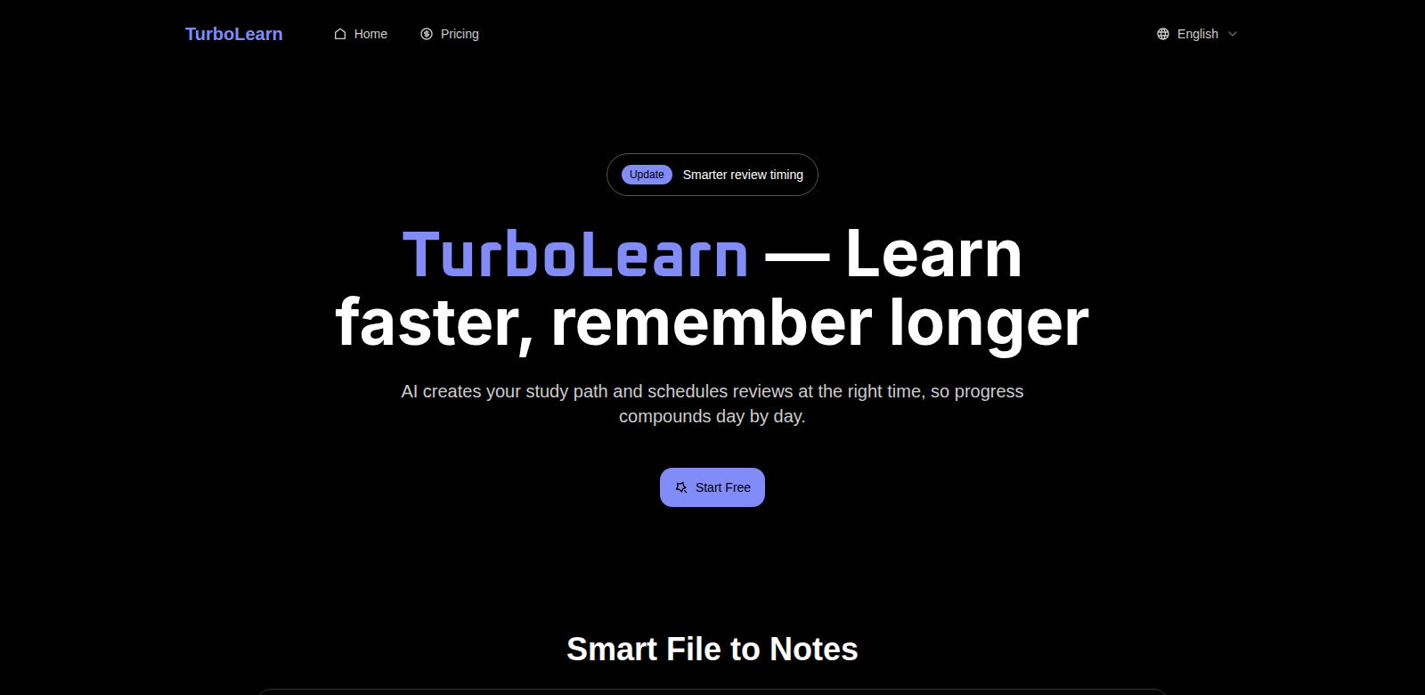 Turbolearn screenshot