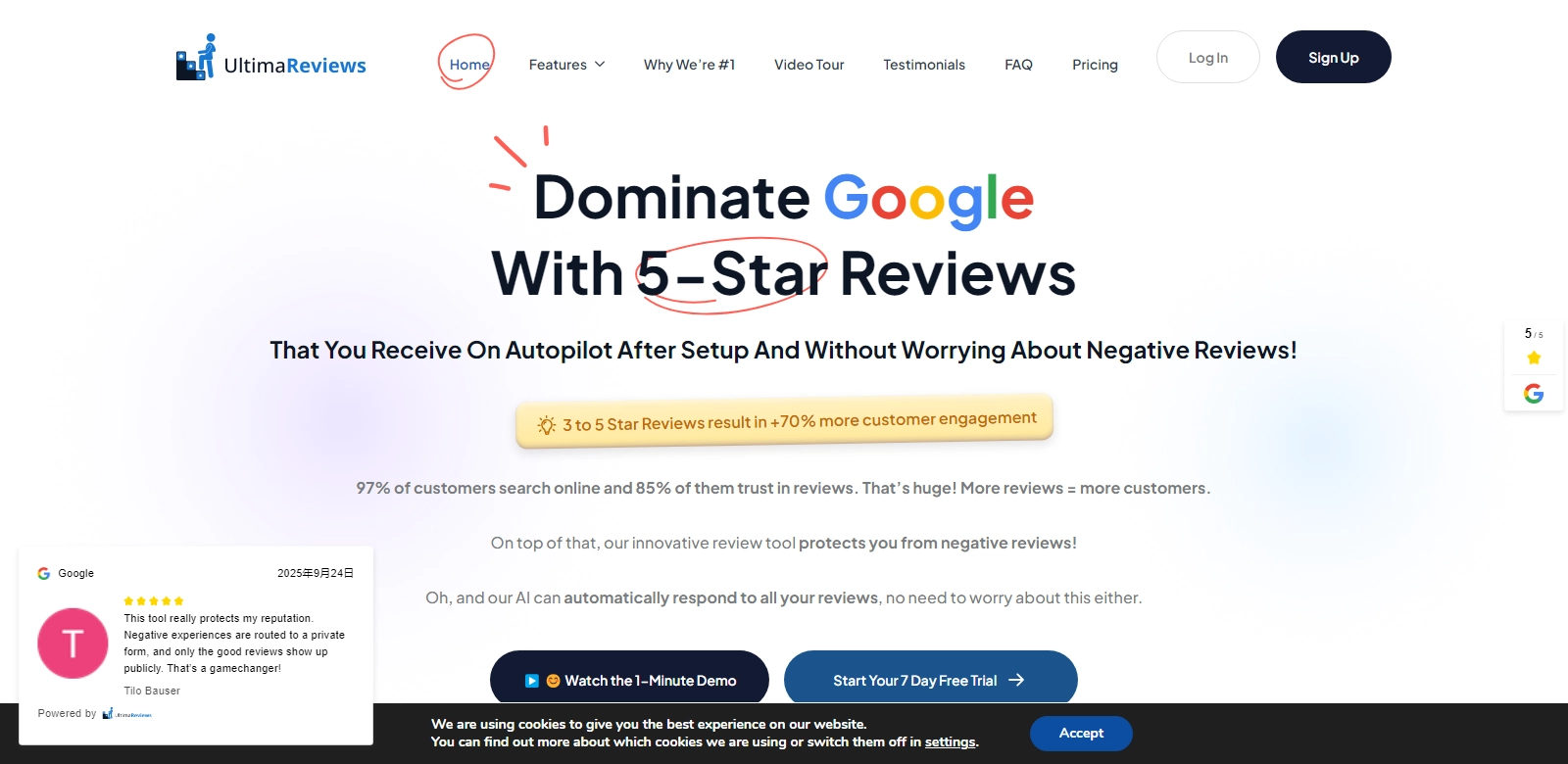 UltimaReviews screenshort