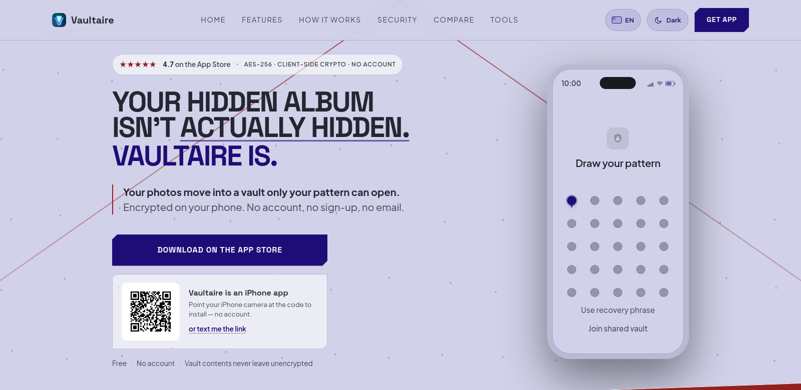 Vaultaire screenshot