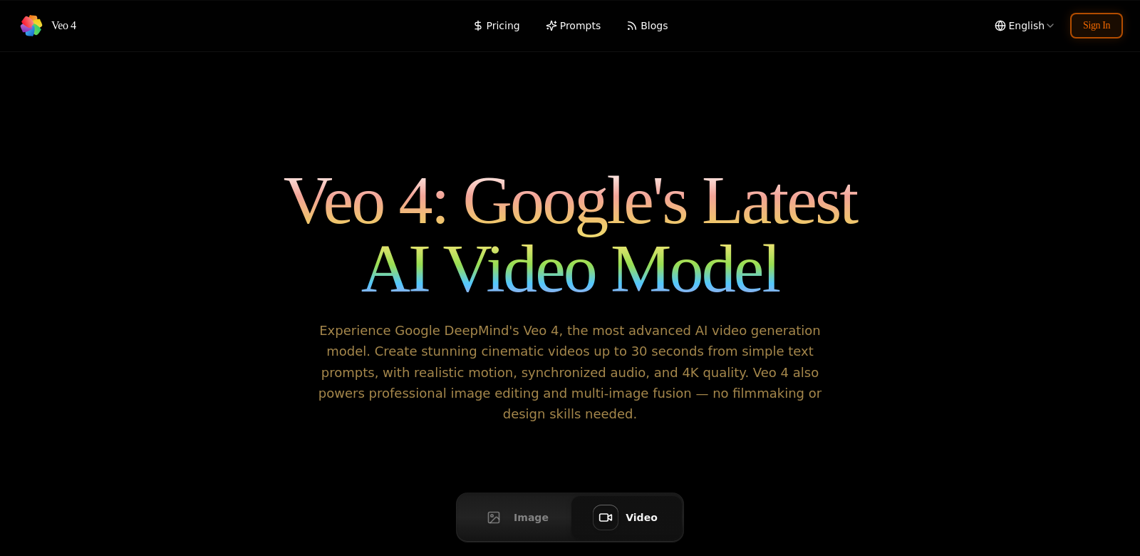 Veo 4 screenshot