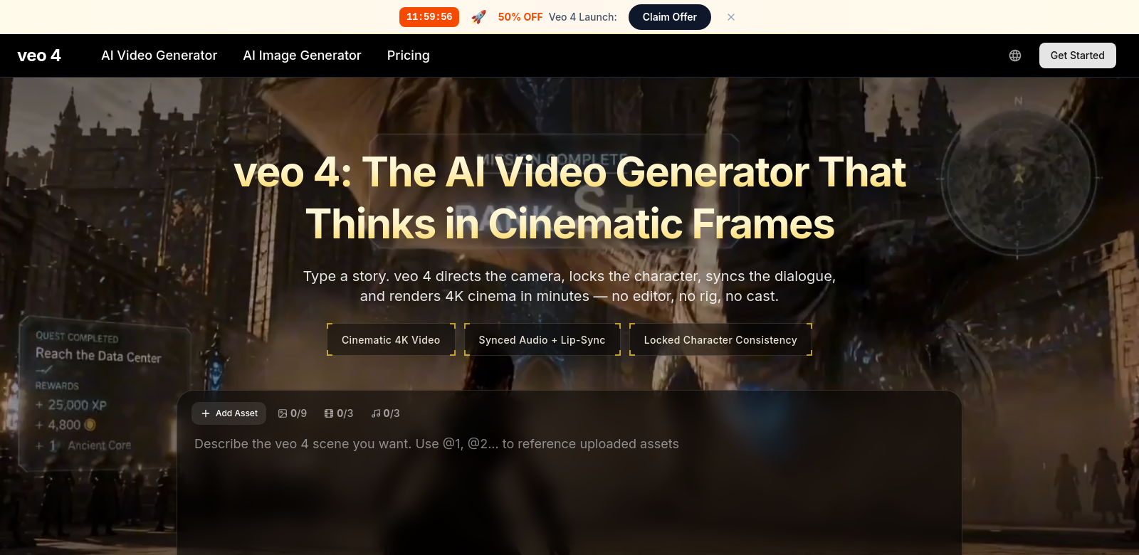Veo 4 AI Video screenshot