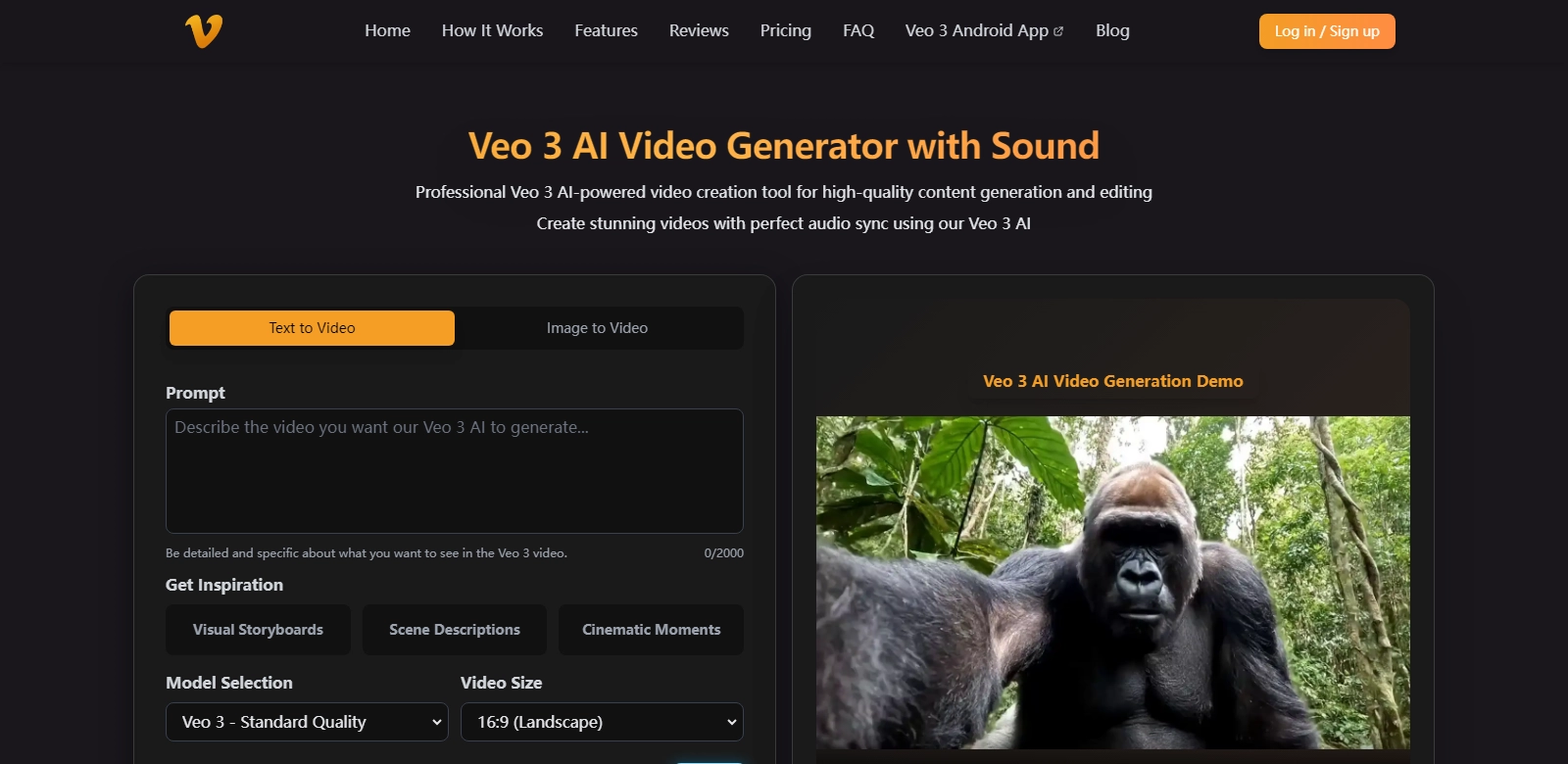 Veo3 AI screenshort