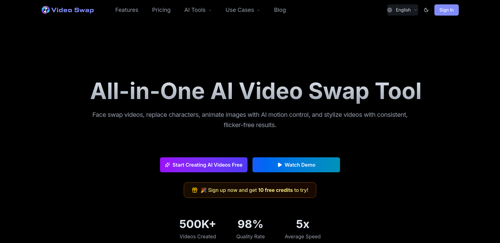 Video Swap AI screenshot