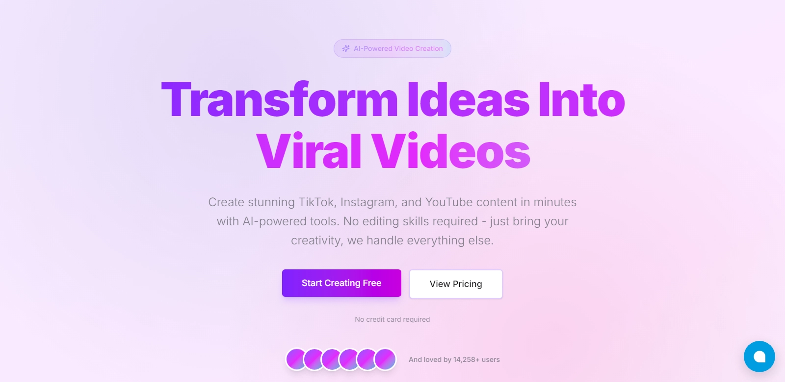 Vidione screenshot