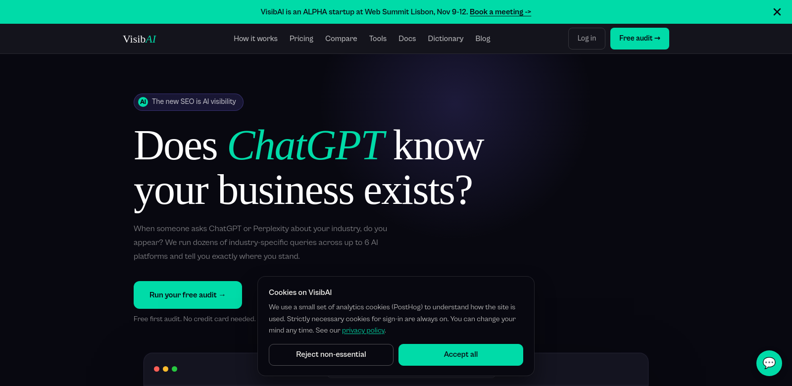 VisibAI screenshot