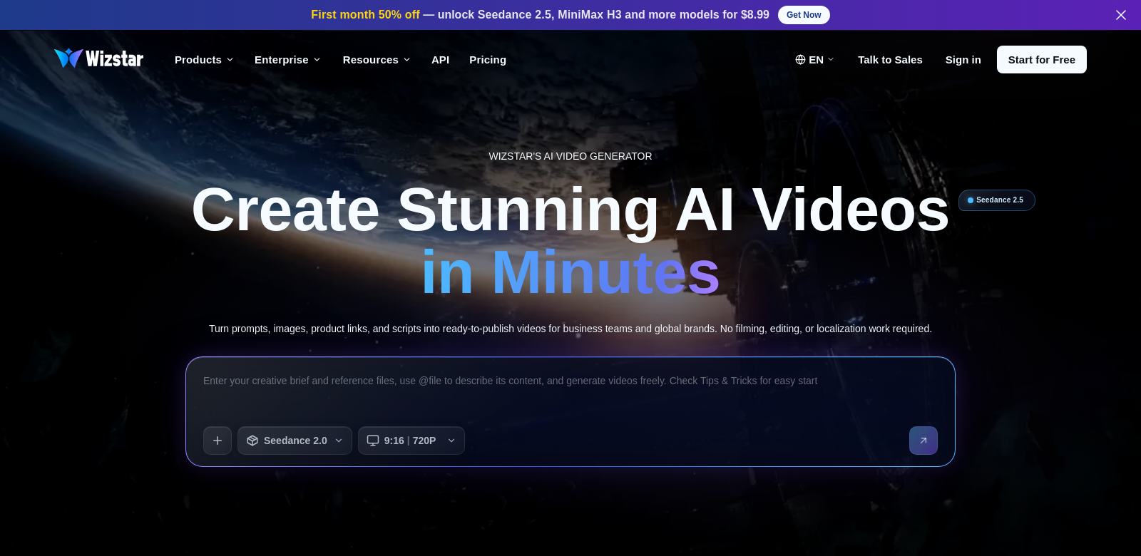 Wizstar AI screenshot