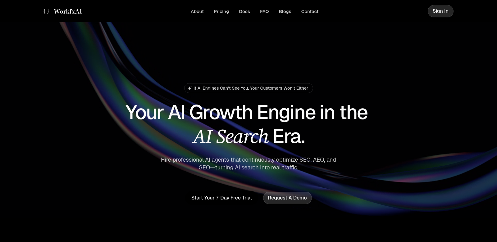 Workfx AI  screenshot