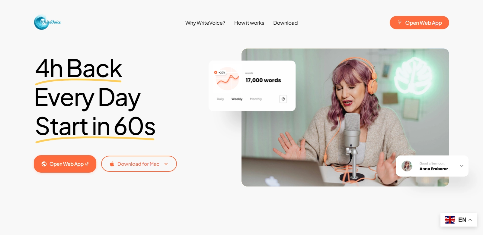 WriteVoice  screenshort