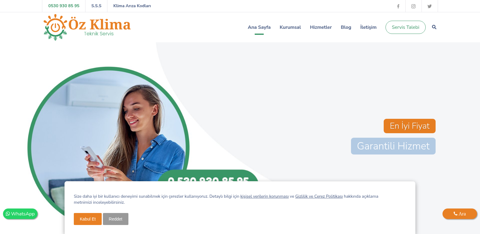Öz Klima Servisi screenshot