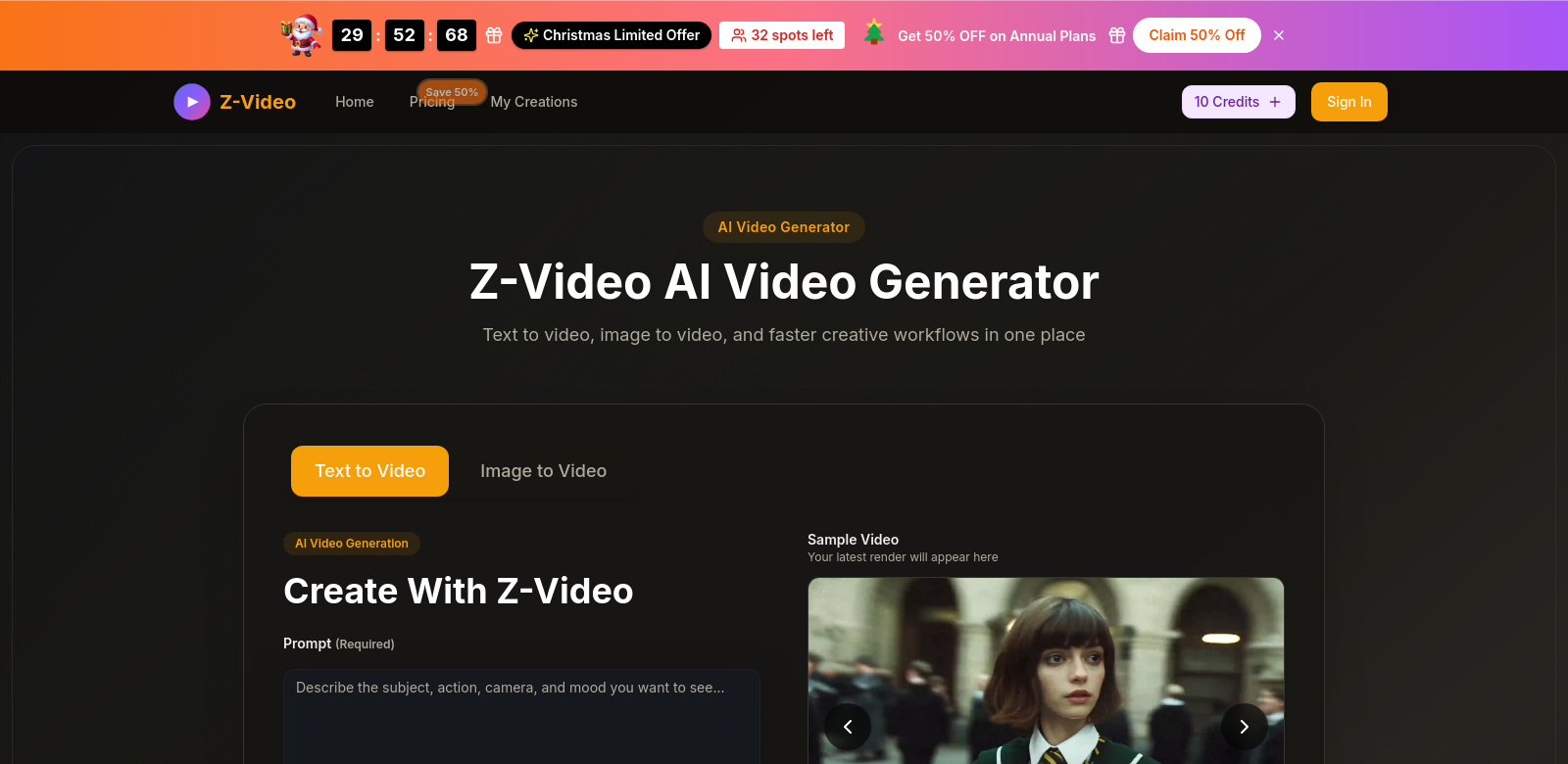 z-video screenshot